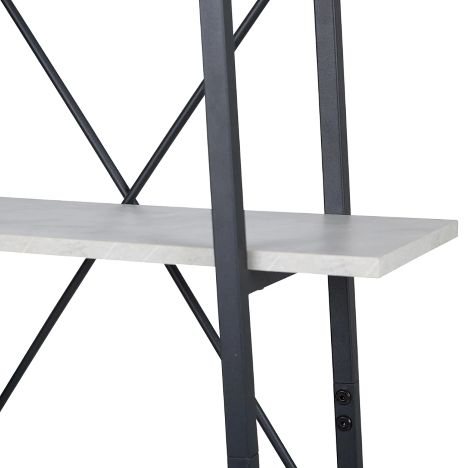 4-Tier Black And Grey Display Unit - 170cm - Image 6