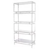Abington Large Stainless Steel Frame & Clear Glass Display Unit
