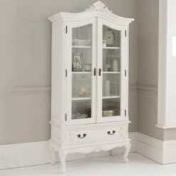 Antique French Style Display Cabinet