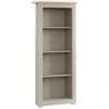 Arlington 4 Tier Grey Bookcase