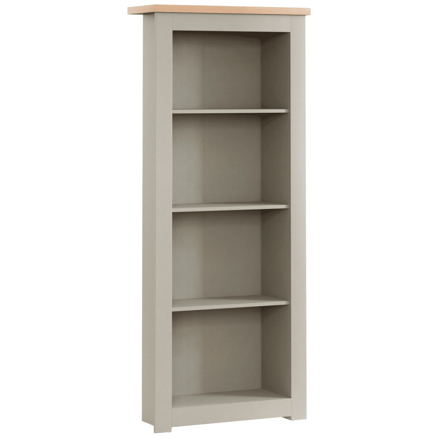 Arlington 4 Tier Grey Bookcase