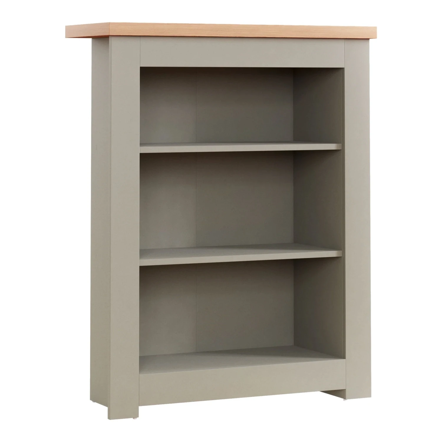 Arlington Grey 3 Tier Bookcase