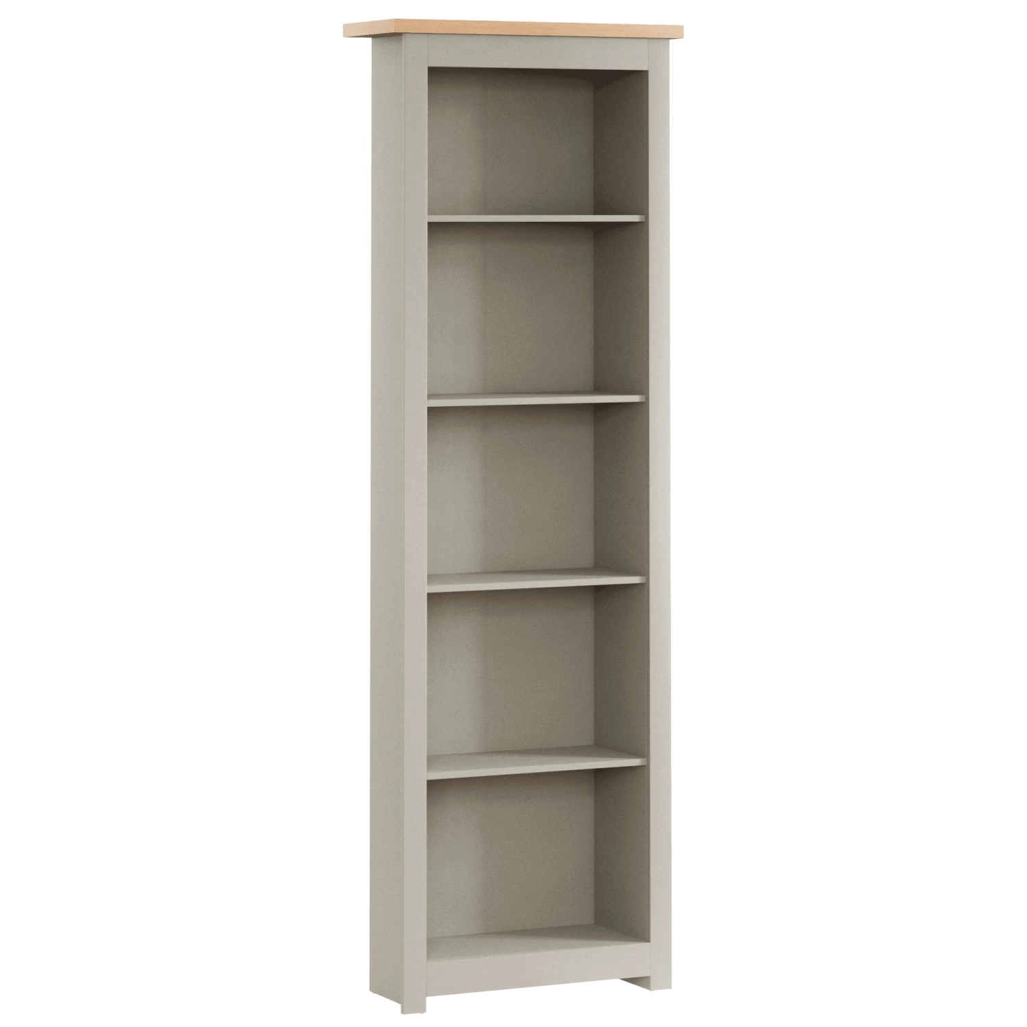 Arlington Grey 5 Tier Bookcase