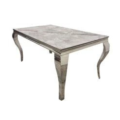 Arriana 1.5 M Pandora Marble Dining Table