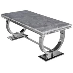 Arriana 1.8 M Pandora Marble Dining Table