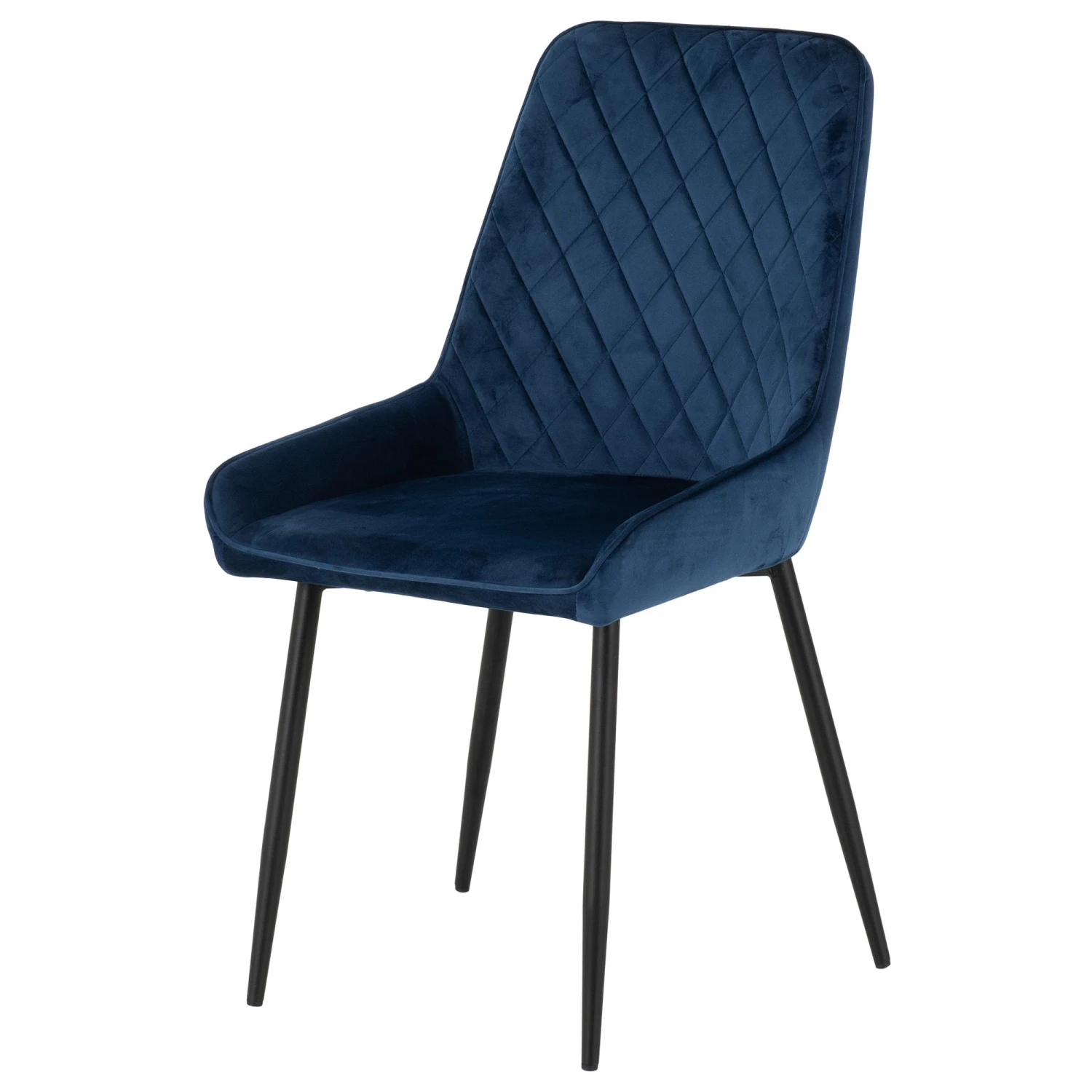 Athens Rectangular Dining Set With Sapphire Blue Velvet Avery Chairs - Image 2