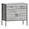 Brooklyn Grey 2 Door 2 Drawer Sideboard