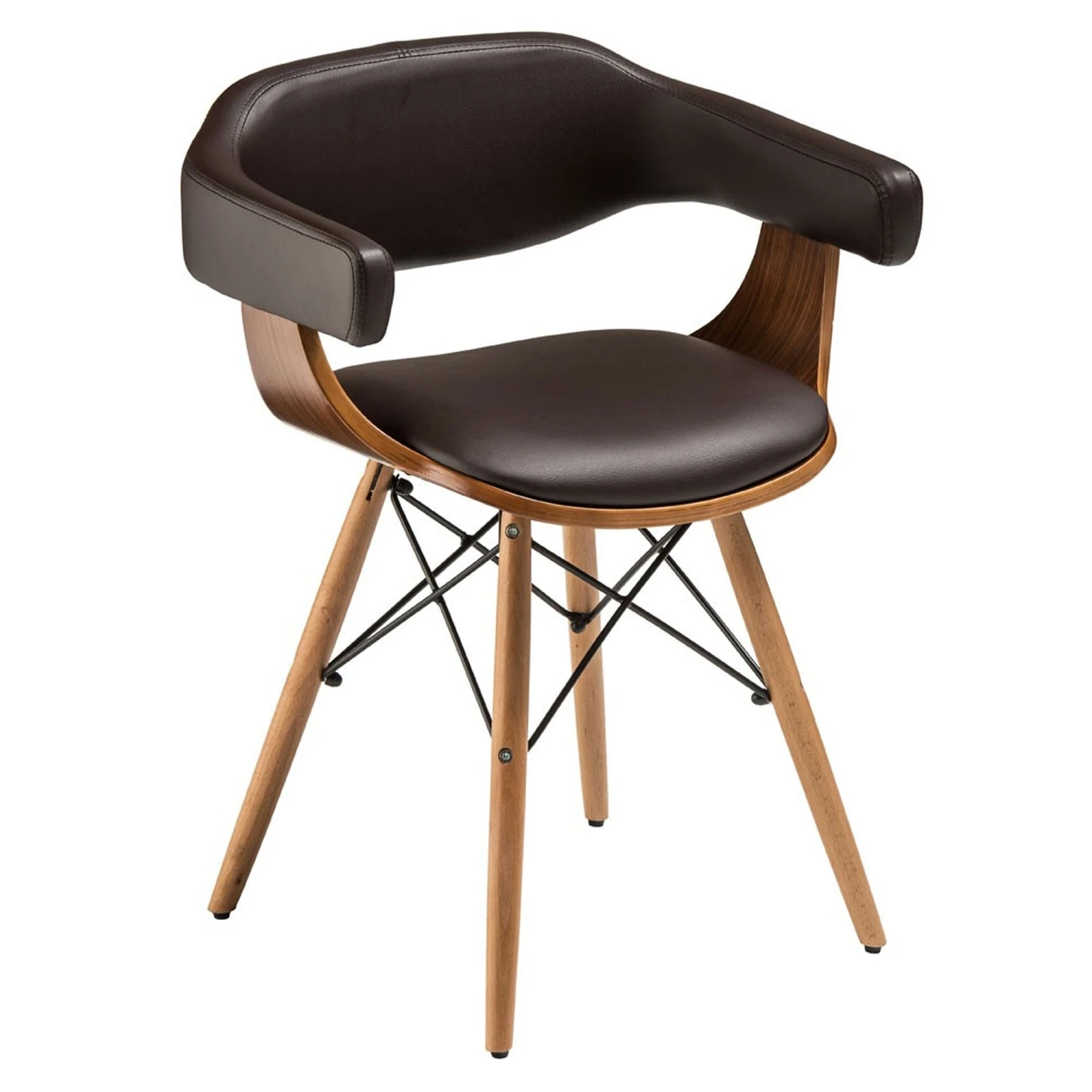 Brown Contemporary Chair