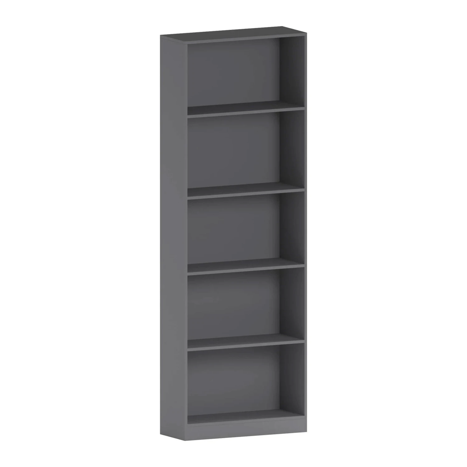 Cambridge 5 Tier Extra Large Grey Bookcase