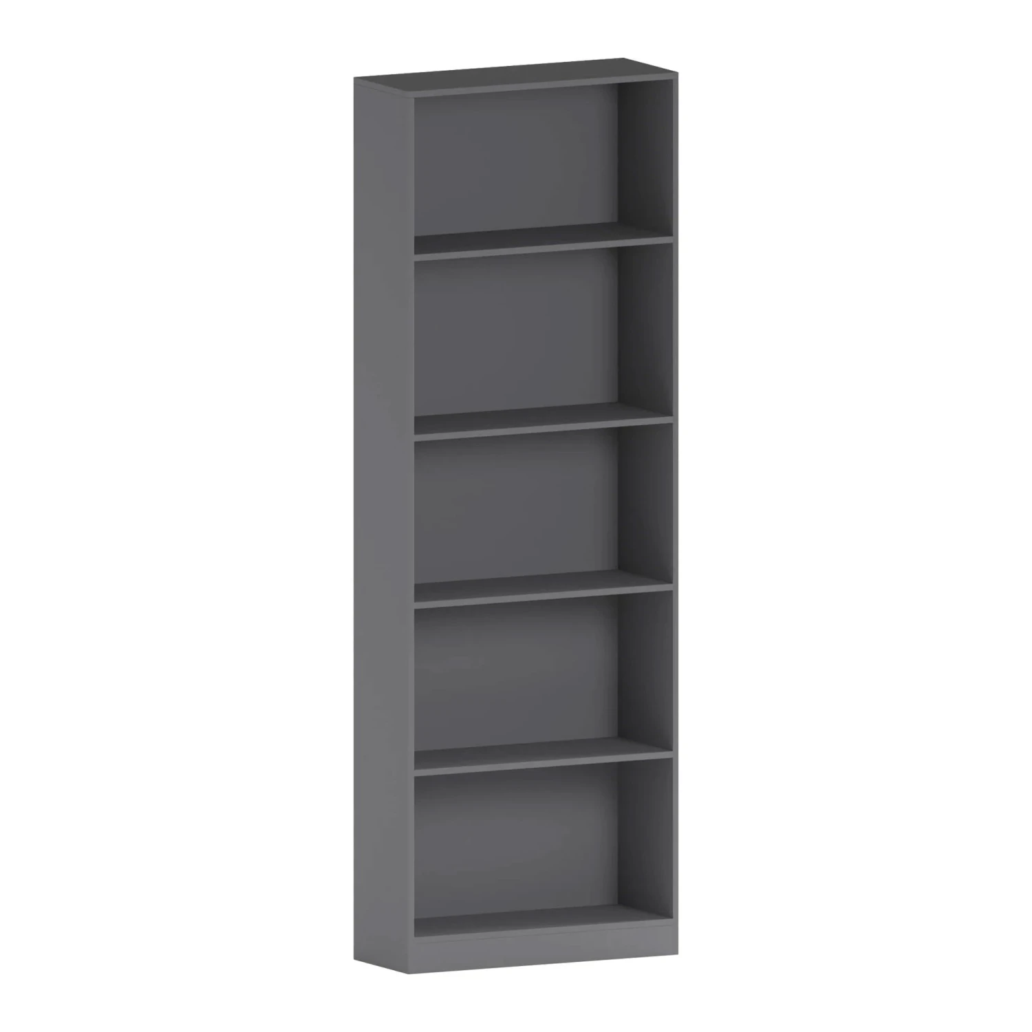 Cambridge 5 Tier Extra Large Grey Bookcase - Image 2