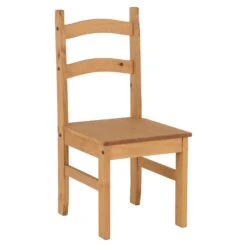 Distressed Wax Pine Budget Mexican Chair