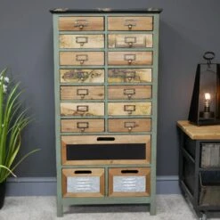 Fir Wood Storage Cabinet