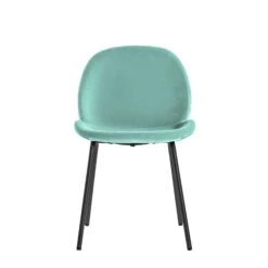 Flanagan Mint Green Velvet Chair