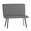 Grey 90cm Dining Bench