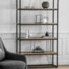 Henley Black Metal Display Unit