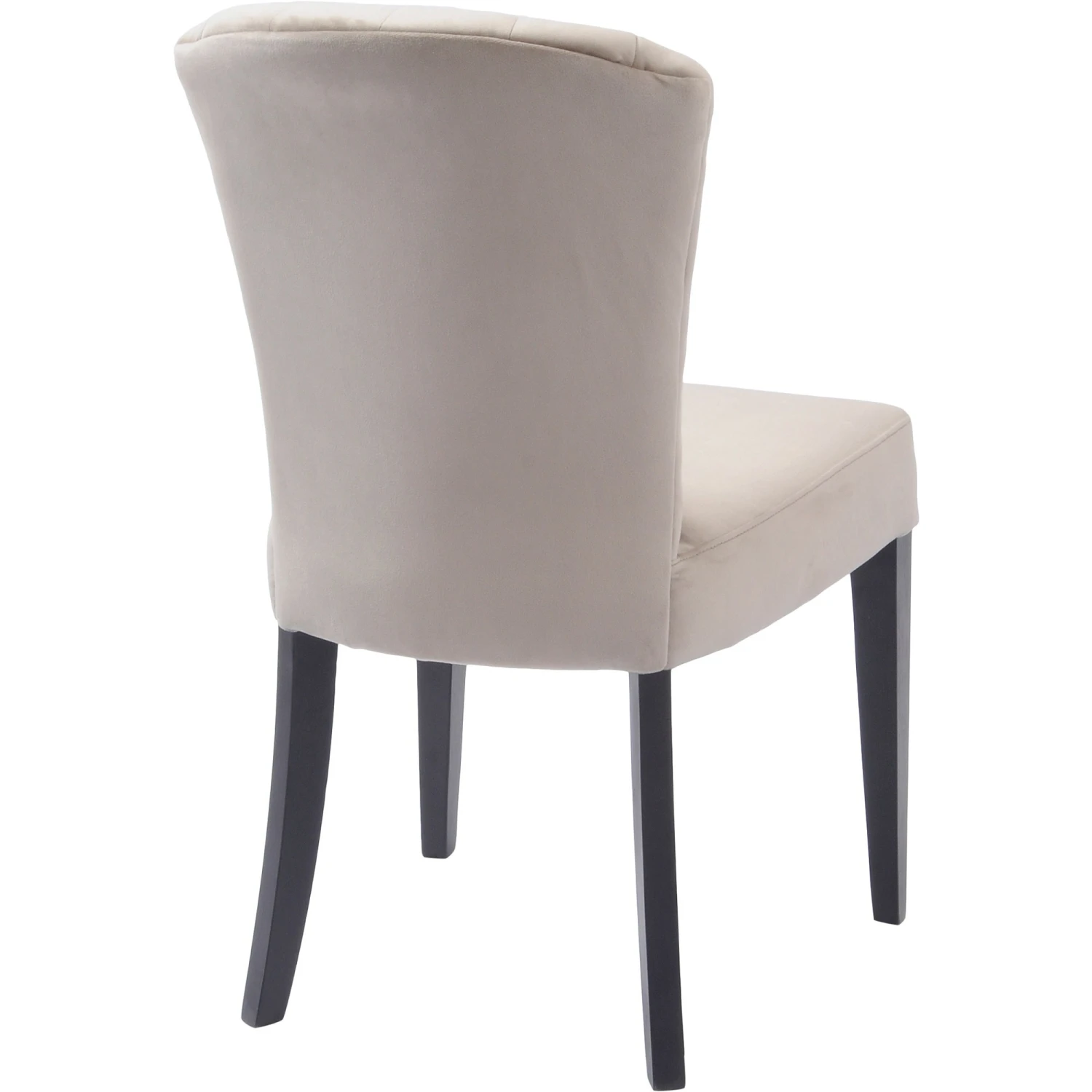 Henley Taupe Velvet Shell Upholstered Dining Chair - Image 3