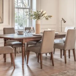Highgrove Peroba Coffee Extending Dining Table 215/260 X 75 X100 Cm
