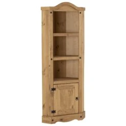 Huxley Distressed Waxed Pine Corner Unit