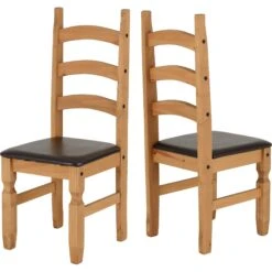 Huxley Pine Dining Chair (Set Of 2)