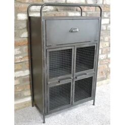 Industrial Style Display Cabinet
