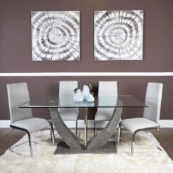Leo Grey Dining Table