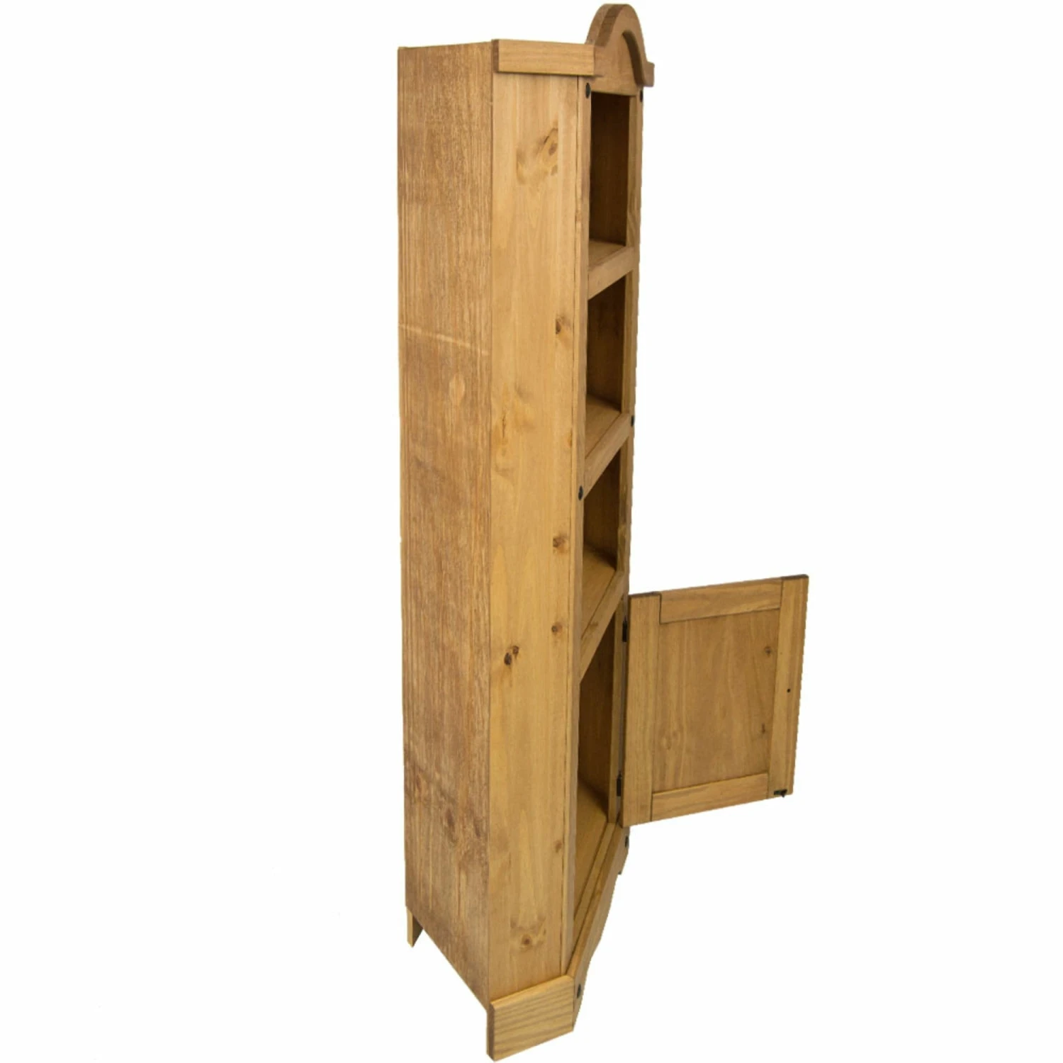 Marton 1 Door Corner Bookcase - Image 5