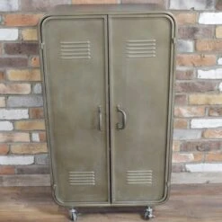 Metal Shelved Cabinet