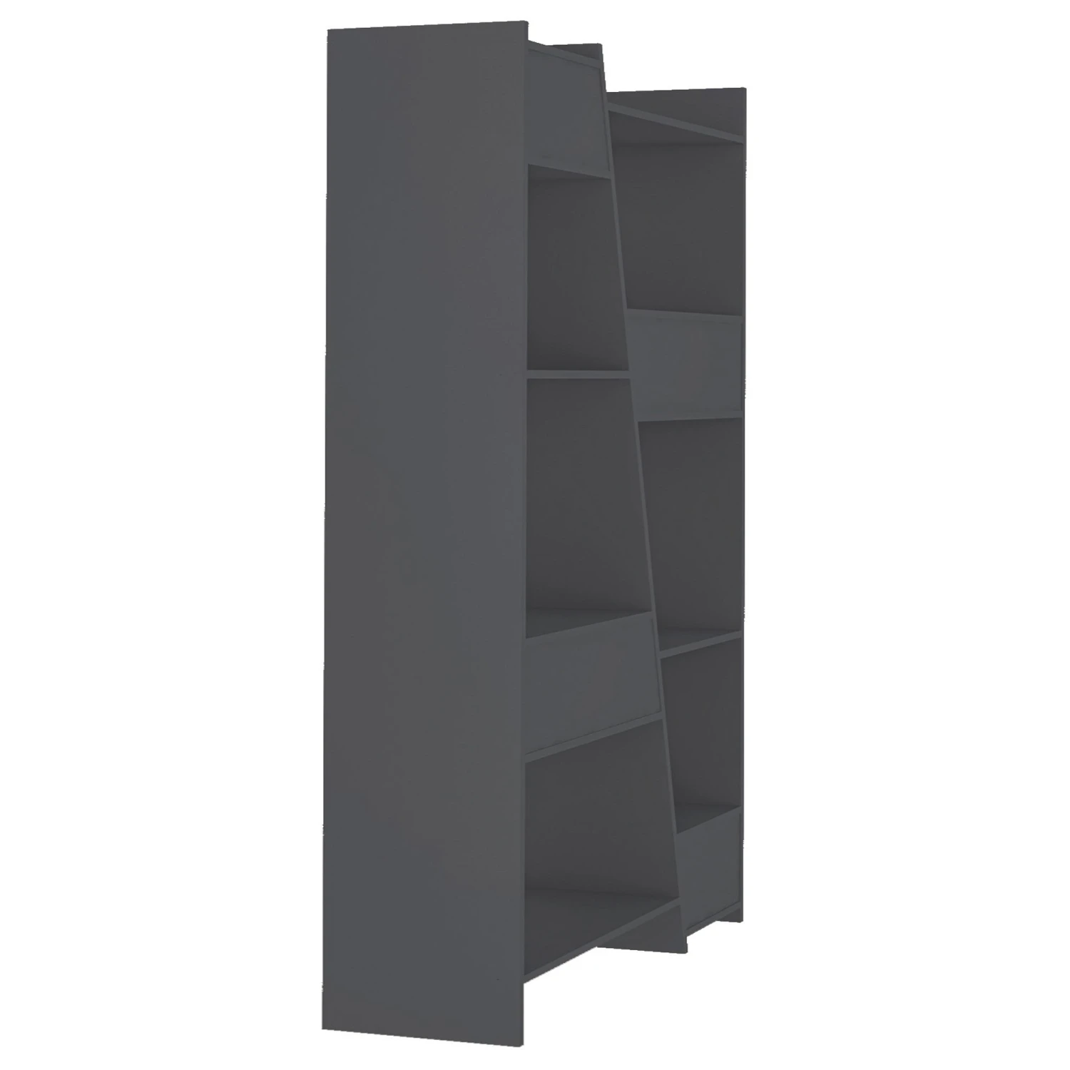 Naples Grey Tall Bookcase - Image 6