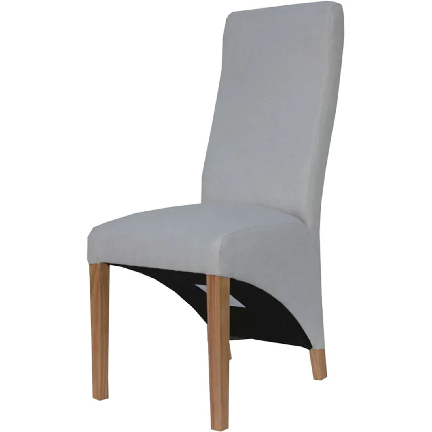 Natural Scroll Back Chair - Image 3