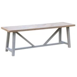 Nordic Grey Dining Bench