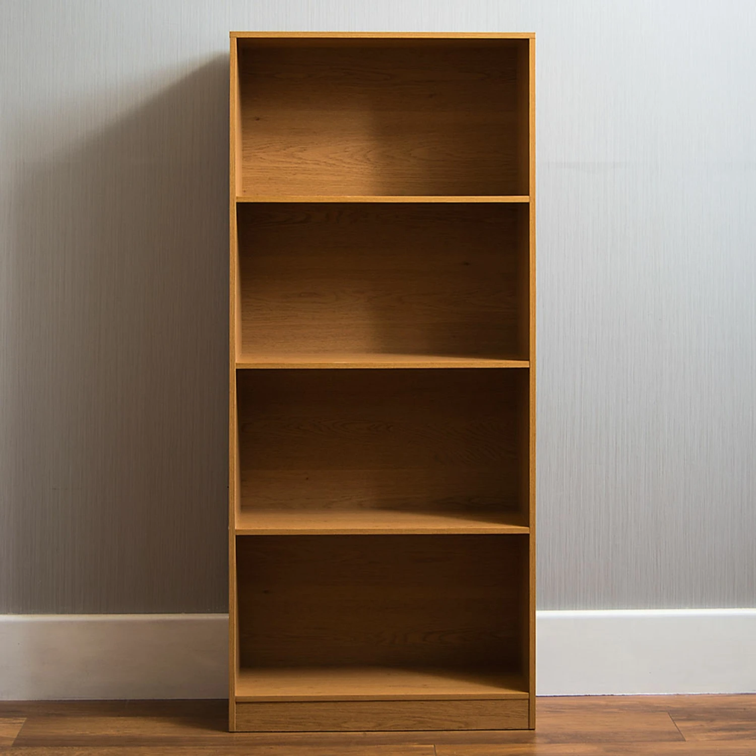 Oak 4 Tier Bookcase - Image 4