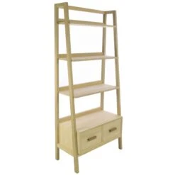 Shoreditch Bookcase With 2 Drawers