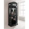 Unique Black Display & Drinks Cabinet