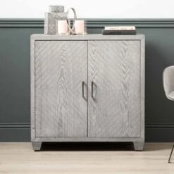 Venus 2 Door Grey Cabinet