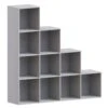 Vida Designs Durham 10 Cube Staircase Storage Unit - Grey