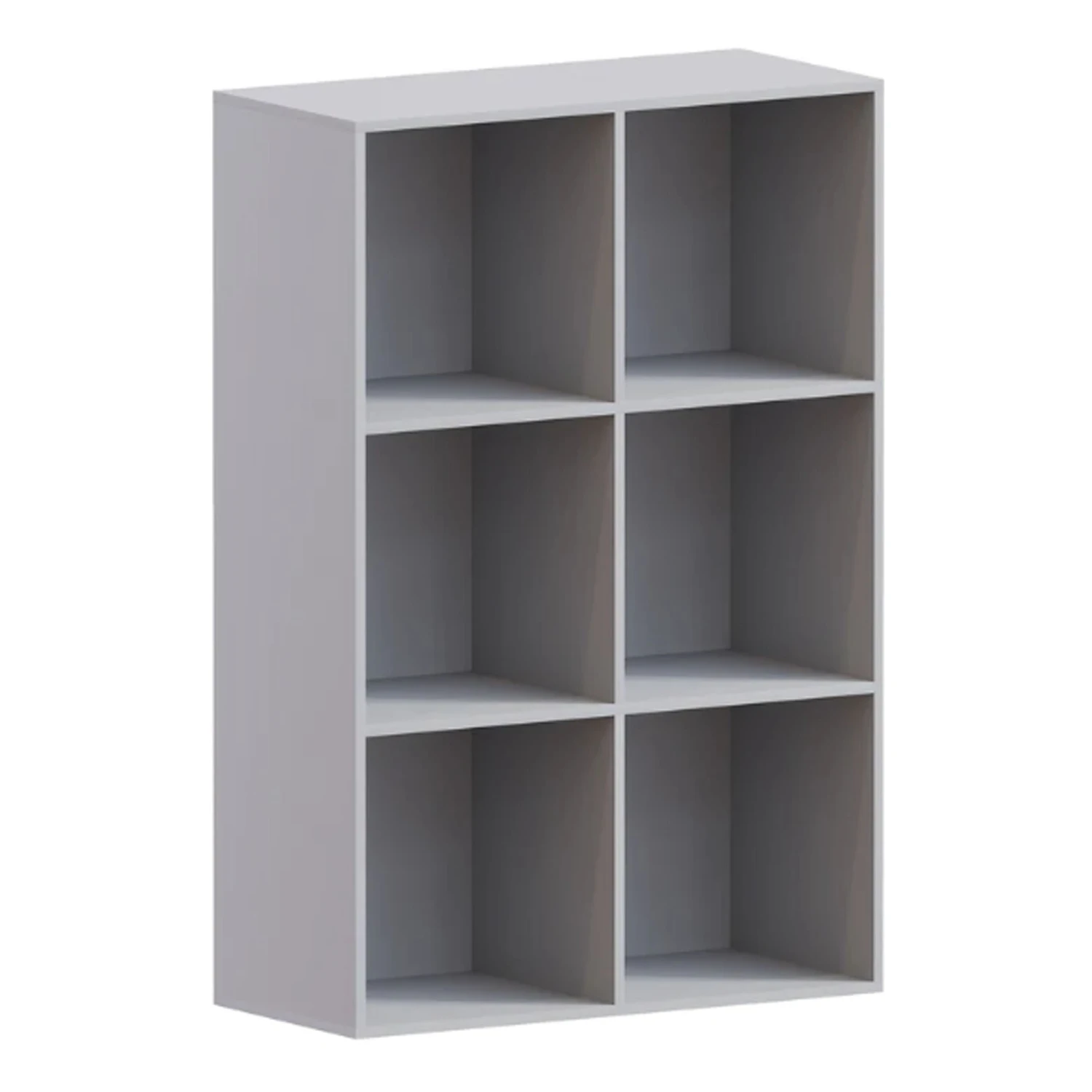 Vida Designs Durham 2x3 Cube Storage Unit - Grey - Image 2