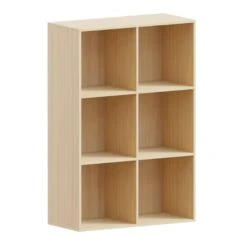 Vida Designs Durham 2x3 Cube Storage Unit - Oak